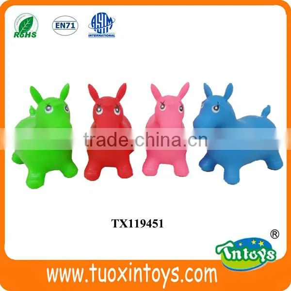 jumping inflatable horse racing
