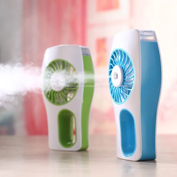 Summer Mini Misting Portable Handheld Humidifier USB Fan photo-2