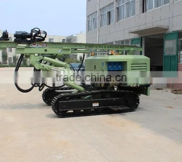 Reliable Mobile Crawler Blasting DTH Drilling Rig G150YF photo-2