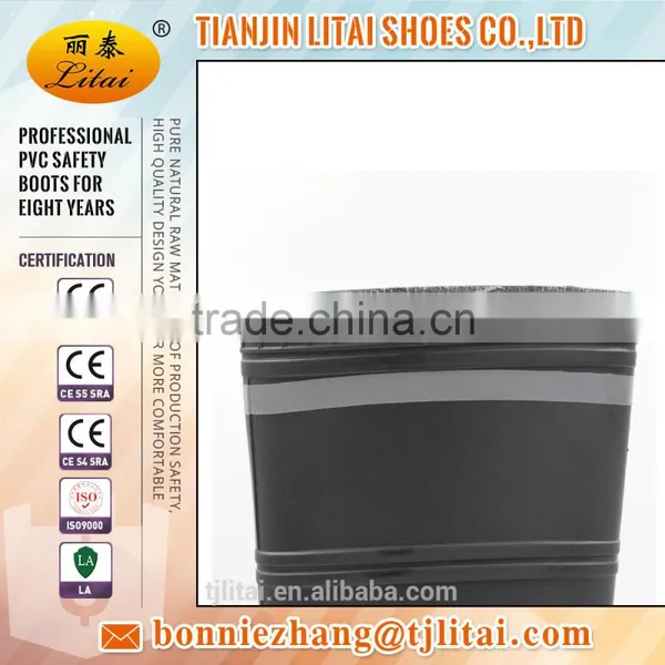 EN ISO 20345:S4 S5 PVC Wellington Rain Boots for Industy photo-6