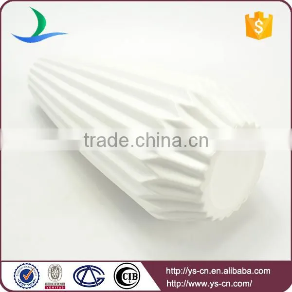 YSv0212 Ceramic Porcelain White Floor Vase for Decoration photo-2