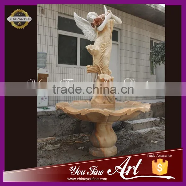 Angel Pour Marble Water Fountain for Garden photo-3