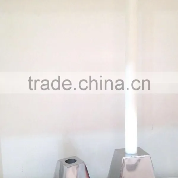 Small Aluminum Beuatiful Cheap Metal Candle Holder photo-2