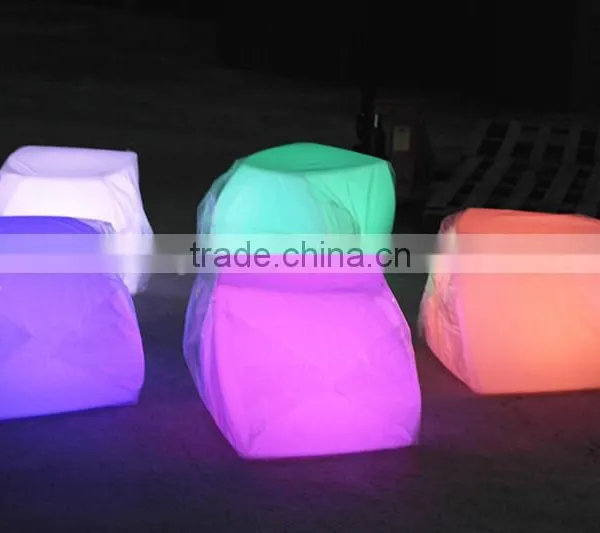 Light Furniture Cube Led/PE 16 Colors Led Cube photo-2