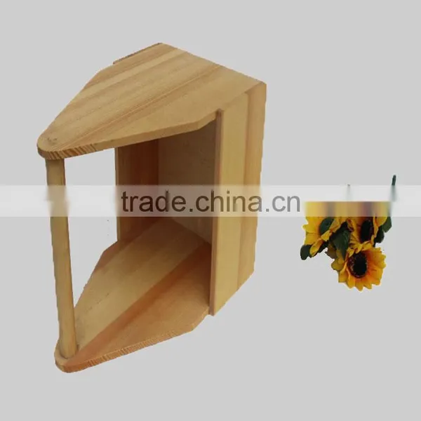 New Unique Wooden Flower Storage for Mothers Day Flowers Basket Flower Girl Baskets photo-4