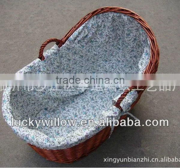 Comfortable Wicker Baby Baskets photo-6
