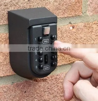 Wall Mounted Security Cabinet Key Storage Box & Outdoor Combination Key Safe 450045 photo-5