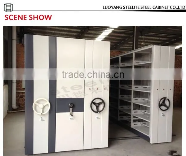 Display Compact Mobile Filing Cabinet High Density Custom Storage Systems Mobile Shelving photo-6