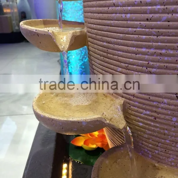 Decorative Indoor or Outdoor Water Fountain Resin Pot Indoor Water Fountain photo-5