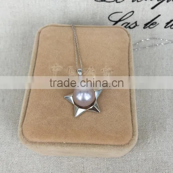AAA 9-10 mm Purple Freshwater Pearl Necklace and Earring Sets photo-4