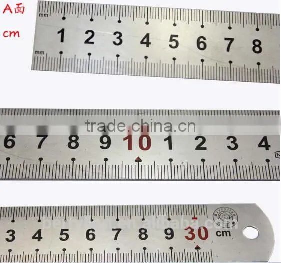 Berrylion Stainless Steel Straight Ruler 150-2000mm Thicken Ruler photo-6