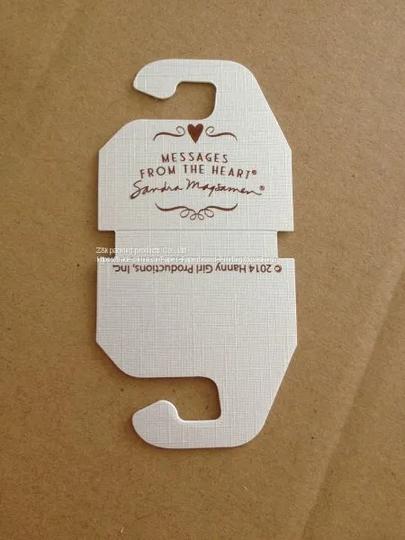 High Quality Paper Necklace Packaging