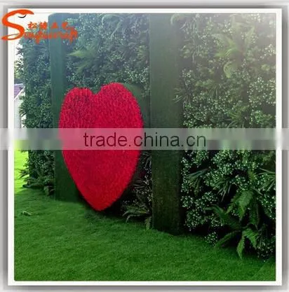 Green Artificial Garden Plant Wall photo-2