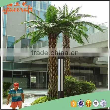 2015 Hot Sale Outdoor Large Fake Plastic Palm Tree Plants and Artificial Palm Tree Decorative photo-2