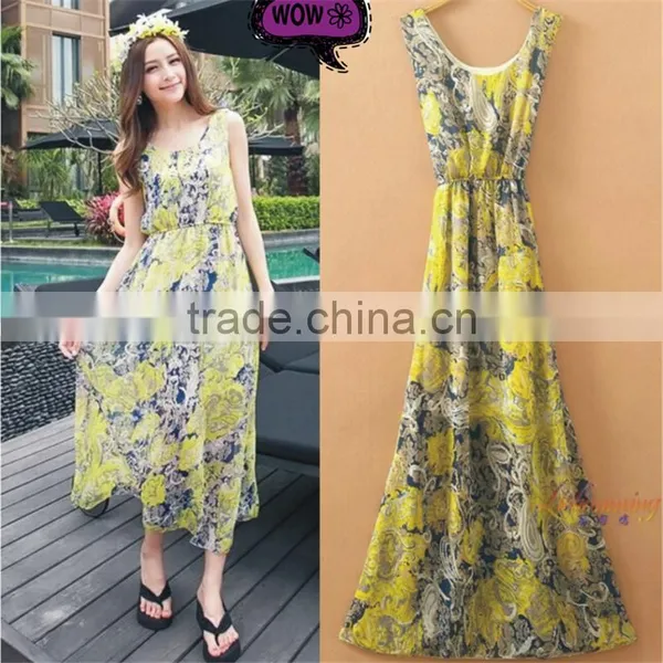 New Summer Ladies Casual Dress Woman Clothes Elegant Long Evening Party Women's Summer Dresses Wholesale photo-2