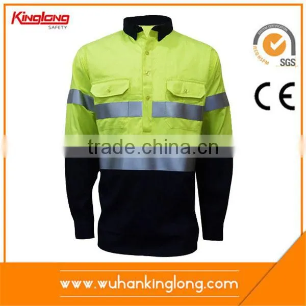Long Sleeve Work Clothes for Men With Embroidery photo-4