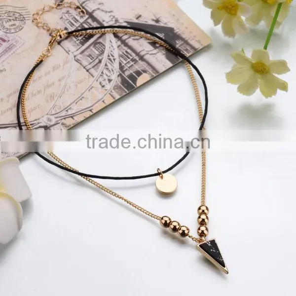 Zm35320a Wholesale Women Choker Necklace Fashion Jewelry photo-3