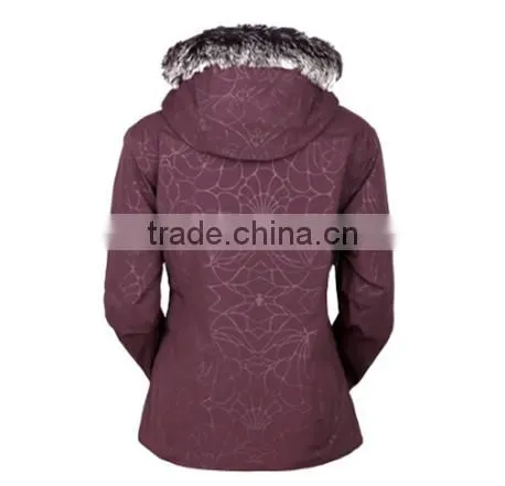 2015 New Design Customized Women Outdoor Clothing Ski Wear Professional Ski Wear photo-3