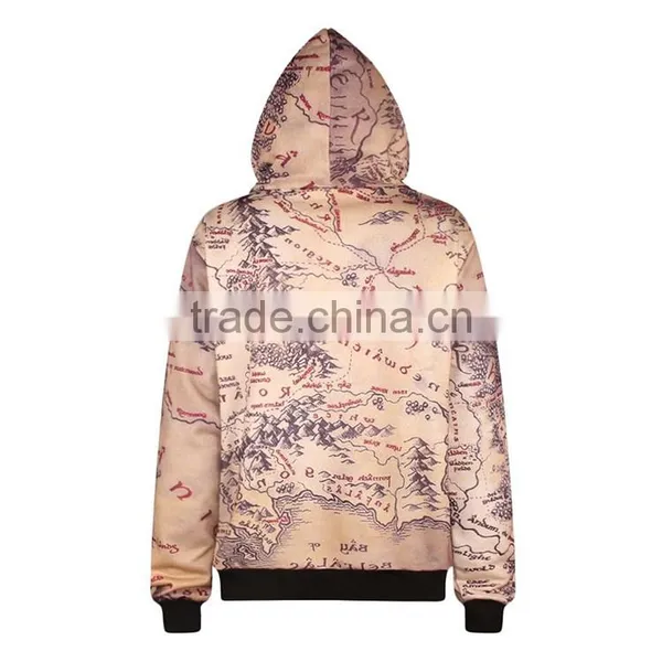 Nanchang Manufacturers Bulk Men's Sweatshirt 3D Sublimation Wholesale Plain Black Hoodie photo-4