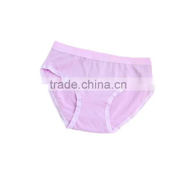 1pc 5 Size Cheap Cotton Mid Waist Breathable and Comfortable Girl Underwear,lady Underwear photo-2