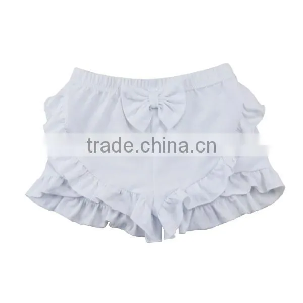 Toddler Bubble Summer Shorts Sew Sassy Baby Bloomer Children Cotton Clothing Seersucker Shorts Girls photo-4