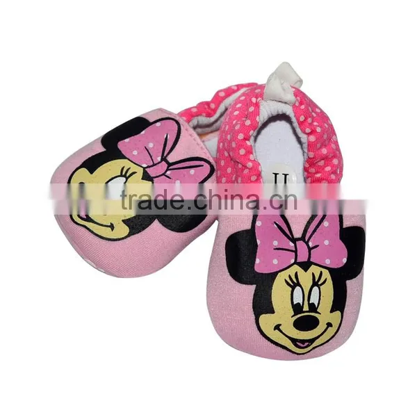 Adorable Mickey Face Printed Baby Shoes photo-3
