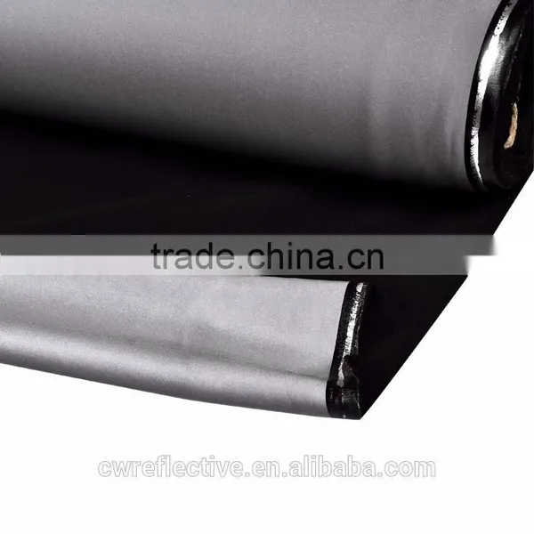 Wholesale Sun Black Stretch Fleece Retro Reflective Fabric Iridescent photo-2