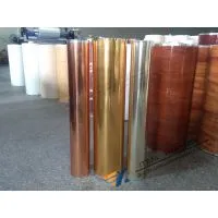 PET Thermal Transfer Metallic Rose Gold Hot Stamping Foil