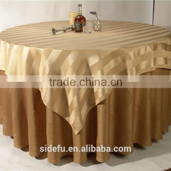 Customized Hotel Round Cheap Dining Table Cloth photo-6