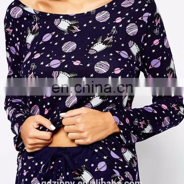 Custom Printed Pajamas Adult Cartoon Pajamas photo-4