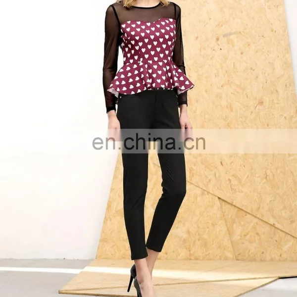 2016 Most Popular Fashion Design Women Blouse photo-4