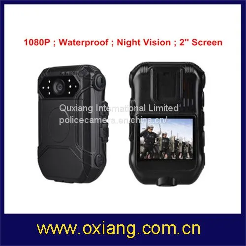 Waterptoof Support Renote Controller External Mini Camera 1080P Police Body Worn Camera photo-2