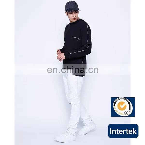 Rugby Printed Polyester Sweat Gym Running Men White Cotton Long Sleeve Compression Shirt photo-5