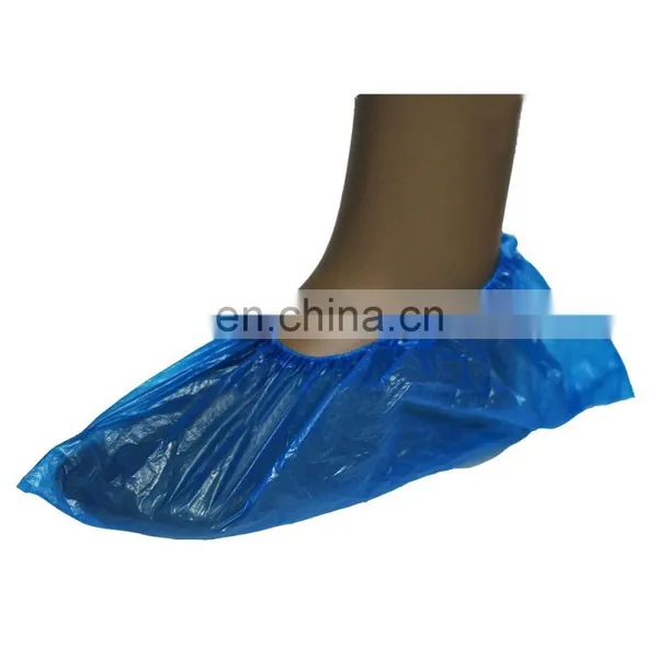 Waterproof Disposable PE/CPE/PP Plastic Transparent Shoe Cover photo-4