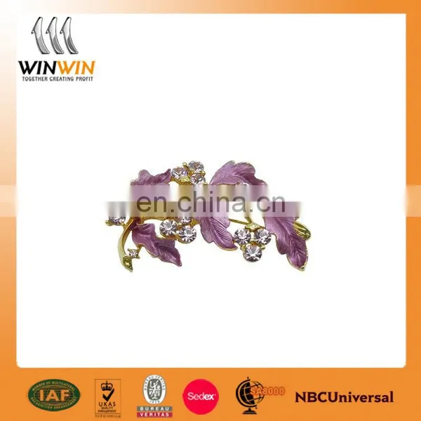 Beautiful Flower Star Shape Free Sample Diy Metal Lapel Pin photo-2