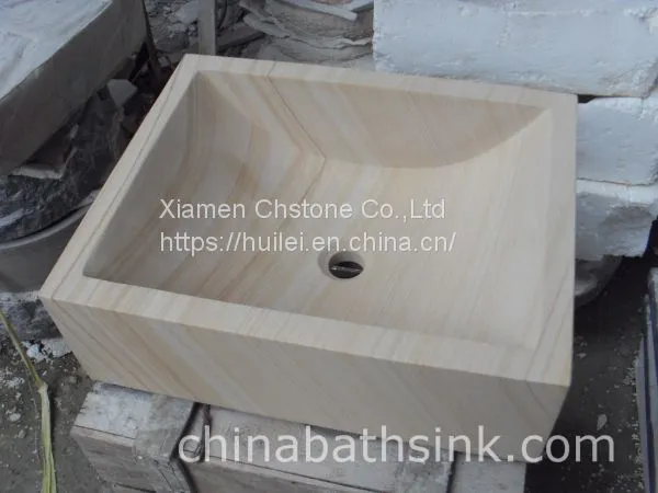 Sandstone Sinks,Stone Wash Basins,Nature Stone Wash Bowl photo-2