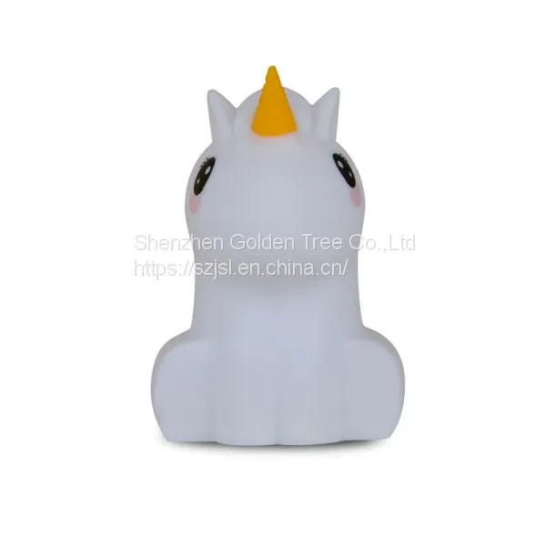 LED Night Lights Remote Control Unicorn Shape Lamp Baby For Kids Bedroom Decoration photo-4
