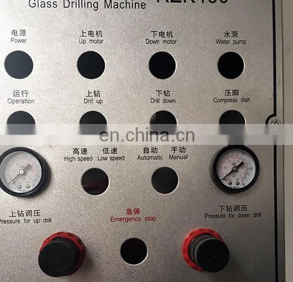 CNC Flat Glass Hole Portable Glass Drilling Machine photo-5
