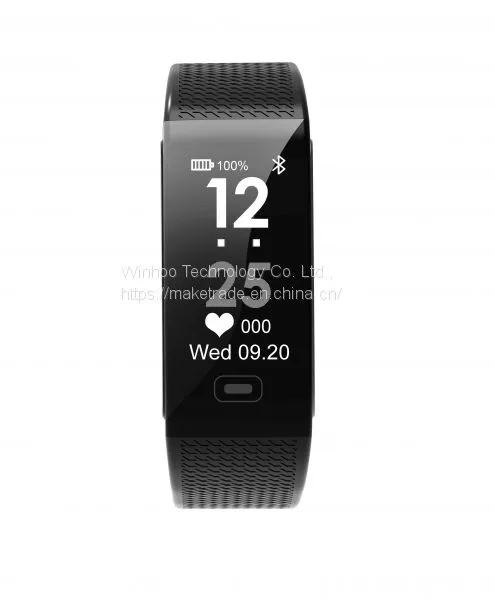New CK18 Smart Watch Bracelet ECG PPG Fitness Band
