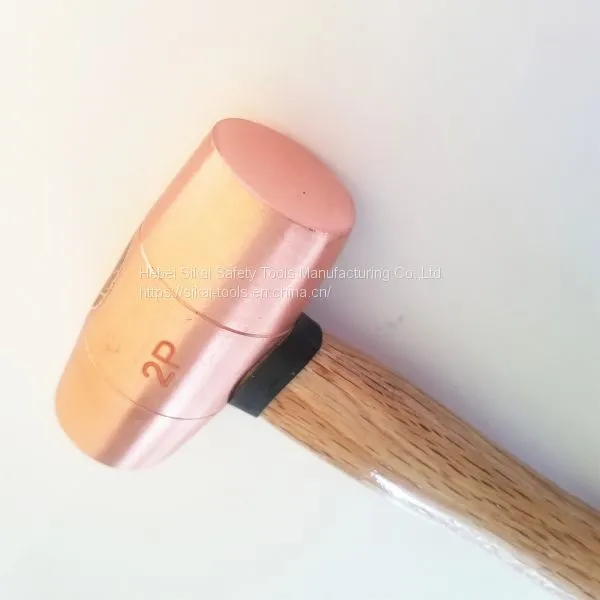 Fiber Handle Copper Hammer Mallet Hammer Non Sparking