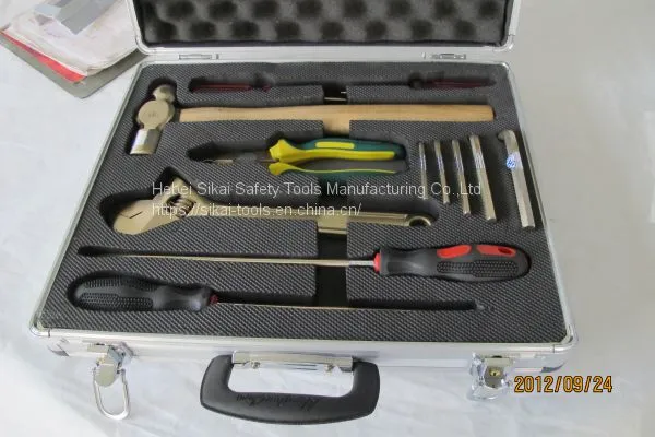 Anti Spark Hand Tools Aluminum Bronze Alloy Tools Set for Oil Gas photo-2