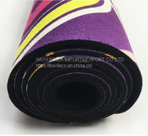 Sublimated Suede YOGA Mat Rubber Yoga Mat Deluxe Yoga Mat Wholesalers Deluxe Yoga Mat For Sale photo-3