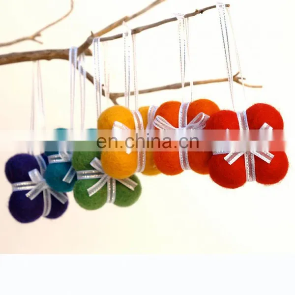 Wholesale Wall Hanging Craft Felt Christmas Tree Ornaments for Children photo-5