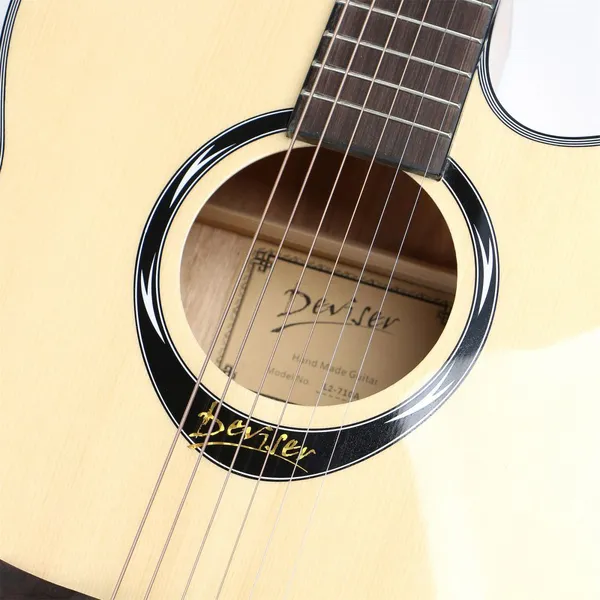 Deviser L-710A-N Wholesale Cheap Price OEM 40 Inch Auditorium Custom Acoustic Guitar photo-4
