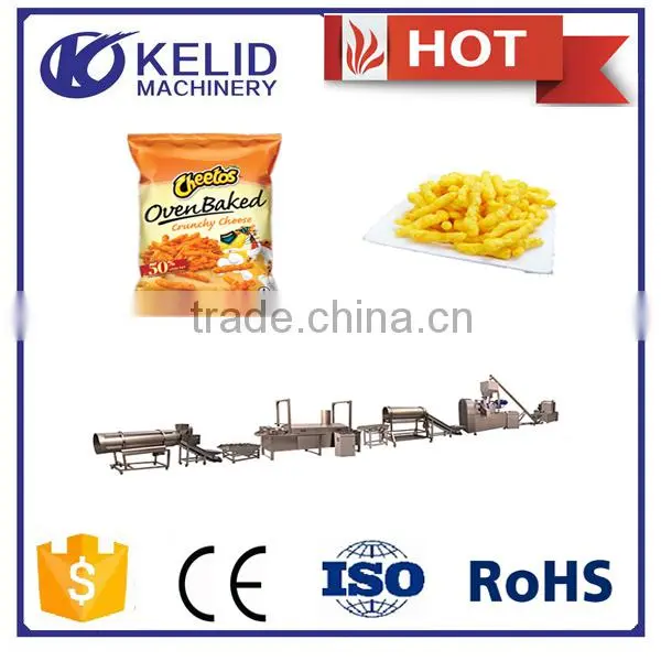 China Supplier New Design Corn Curls Making Machinery photo-2