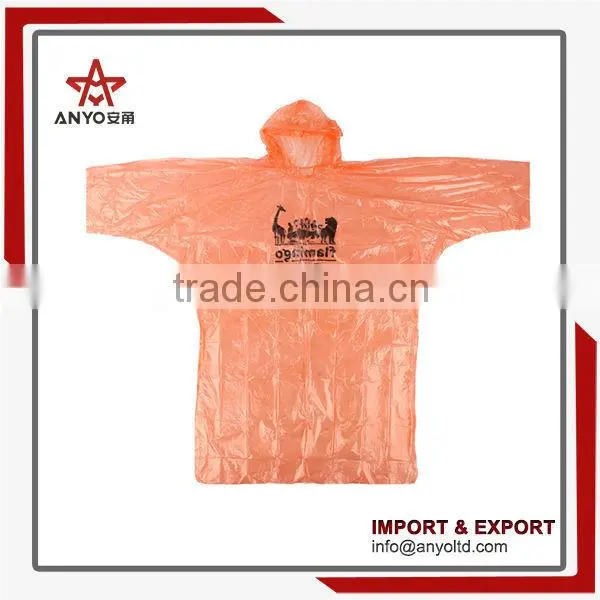Low Price Hot Sale High Quality New Design Custom Disposable Rain Poncho With Ball photo-2
