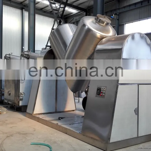 East To Operate V Type Cosmetic Milk Powder Mixer Mixing Machine photo-5