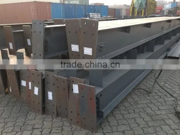 Light Steel Frame Fabrication Painted Steel Q345 / Q235 for Hangar/ Workshop photo-4
