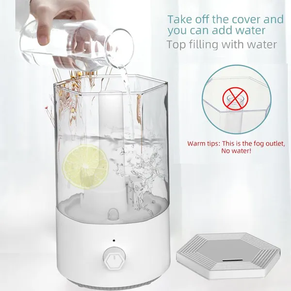 Humidifiers Wholesale Customize Colors 3L Electric Power Essential Oil Aroma Diffuser Ultrasonic Humidifier photo-2