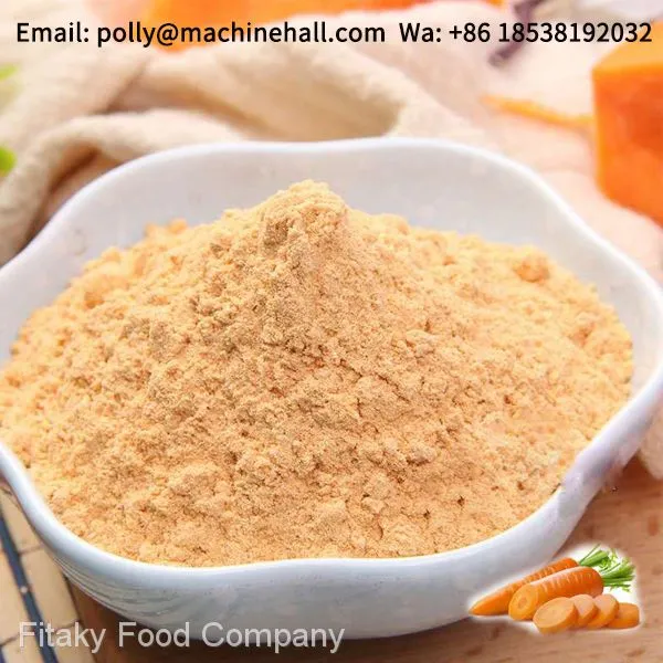 100% Pure Carrot Powder Wholesale Price 100-120 Mesh photo-3